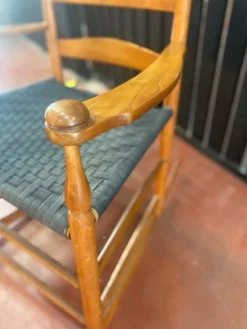 Pamono Cherry Rocking Chair, 1970s Online