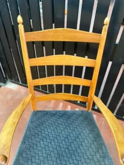 Pamono Cherry Rocking Chair, 1970s Online