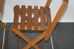 Pamono Child Desk Set & Folding Chair, Set of 2 New