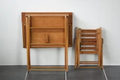 Pamono Child Desk Set & Folding Chair, Set of 2 New