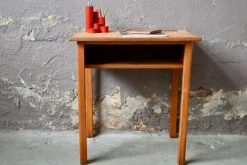 Pamono Childrens Desk & School Chair, 1950s, Set of 2 New