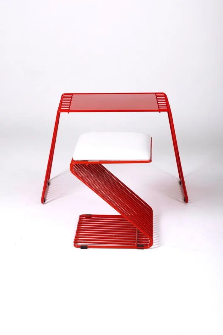 Pamono Children's Desk and Chair by François Arnal for Atelier A, 2000s, Set of 2 Sale