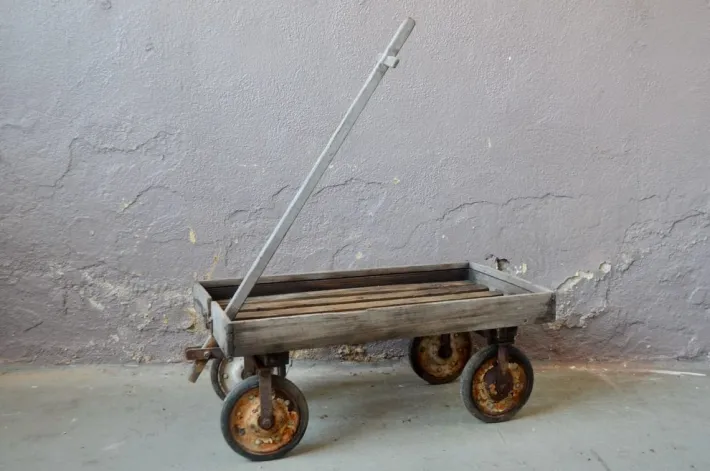 Pamono Children's Industrial Trolley New