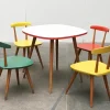 Pamono Children's Table & Chairs Set by Karla Drabsch for Kleid & Raum, 1950s, Set of 5 New