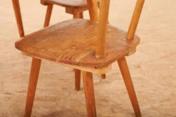 Pamono Childrens Table and Chairs by Jacob Müller for Wohnhilfe, Set of 3 Discount