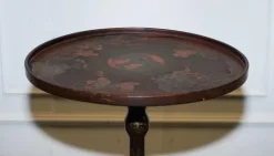 Pamono Chinoiserie Lacquered Side Table Hot