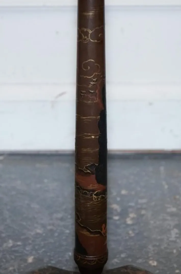 Pamono Chinoiserie Lacquered Side Table Hot