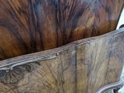 Pamono Chippendale Bed with Walnut Veneered Sides Online