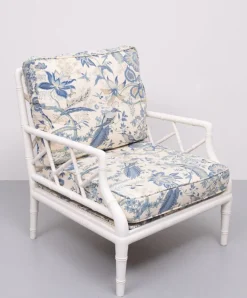 Pamono Chippendale Faux Bamboo Lounge Chair, France, 1970s Sale