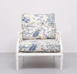 Pamono Chippendale Faux Bamboo Lounge Chair, France, 1970s Sale