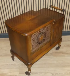 Pamono Chippendale Style Bar Cart, 1960s New