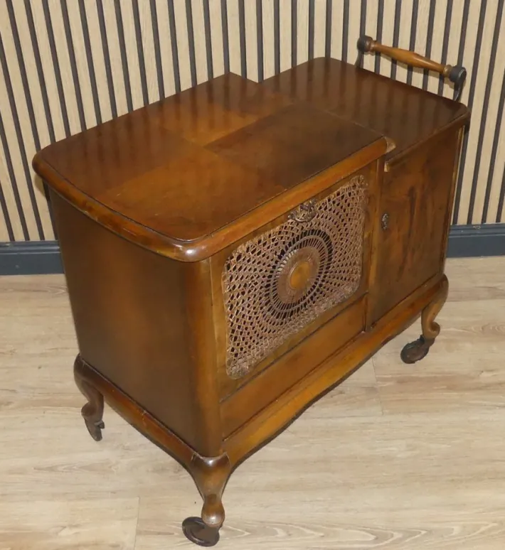 Pamono Chippendale Style Bar Cart, 1960s New