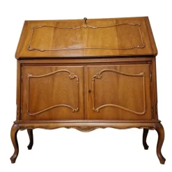 Pamono Chippendale Wooden Secretaire, 1960s Clearance