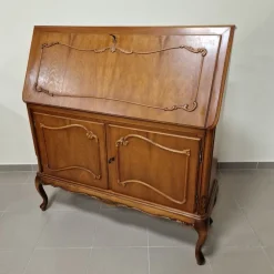 Pamono Chippendale Wooden Secretaire, 1960s Clearance