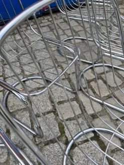 Pamono Chrome Cantilever Chair by Gastone Rinaldi Best