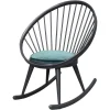 Pamono Circle Rocking Chair by Yngve Ekström for Stol AB Sweden, 1960s New
