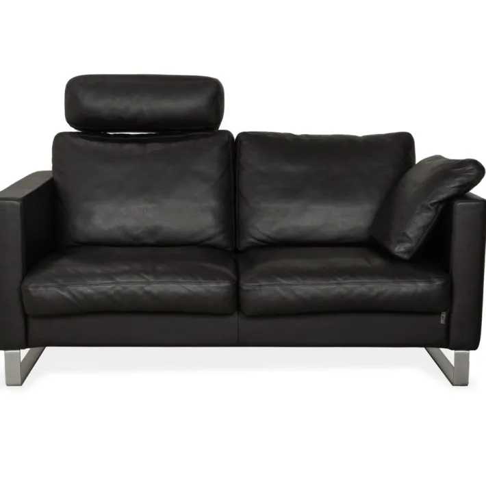 Pamono CL 500 Leather Two-Seater Sofa from Erpo Outlet