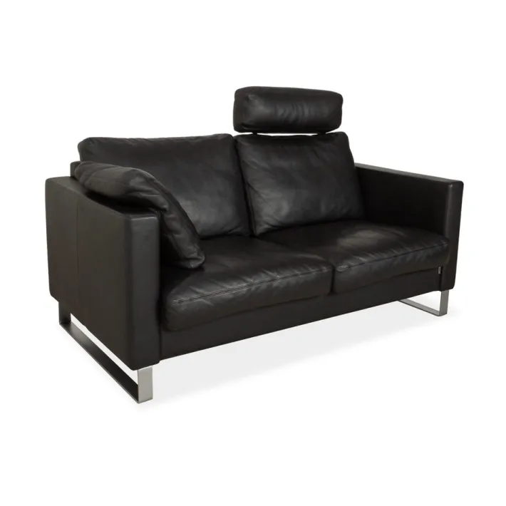 Pamono CL 500 Leather Two-Seater Sofa from Erpo Outlet