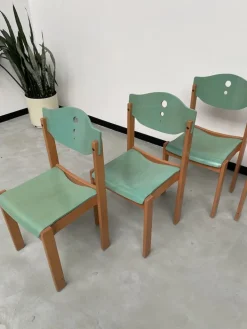 Pamono Community Chairs, 1980s, Set of 6 Sale