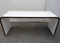 Pamono Console / Side Desk Produced attributed to the Belgian Company Bergwood, 1970s, attributed to Jules Wabbes Best