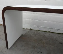 Pamono Console / Side Desk Produced attributed to the Belgian Company Bergwood, 1970s, attributed to Jules Wabbes Best