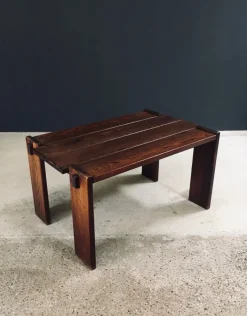 Pamono Constructivist Oak Dining Table, Belgium, 1960s Clearance