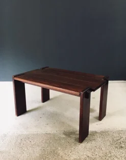 Pamono Constructivist Oak Dining Table, Belgium, 1960s Clearance