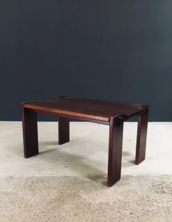 Pamono Constructivist Oak Dining Table, Belgium, 1960s Clearance