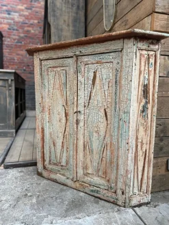 Pamono Corner Cupboard, Early 20th Century Hot