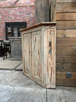 Pamono Corner Cupboard, Early 20th Century Hot
