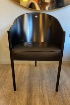 Pamono Costes Armchairs attributed to Philippe Starck for Driade Aleph, 1984, Set of 2 Best