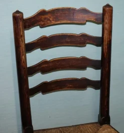 Pamono Country House Dining Chairs in Oak, Set of 4 Discount