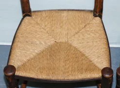 Pamono Country House Dining Chairs in Oak, Set of 4 Discount