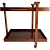 Pamono CR20 Wooden Bar Trolley by Franco Albini for Poggi, 1958 Outlet
