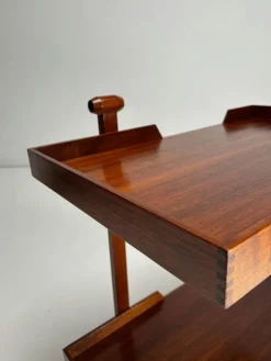 Pamono CR20 Wooden Bar Trolley by Franco Albini for Poggi, 1958 Outlet