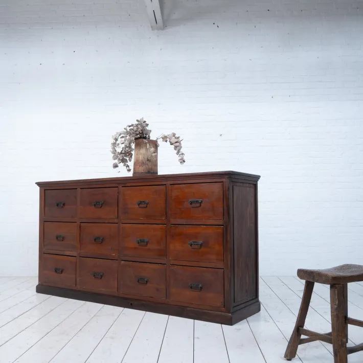 Pamono Craft Cabinet with Drawers, France, 1900s Clearance