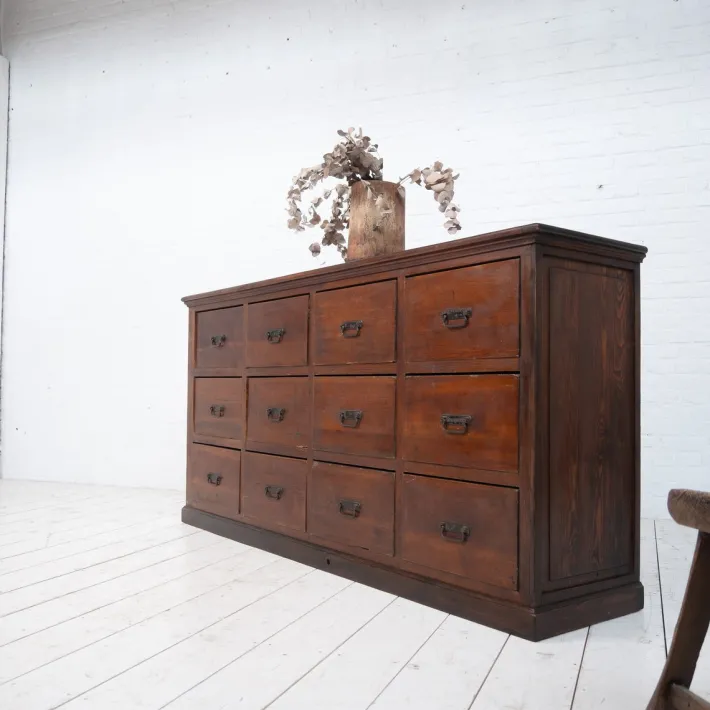 Pamono Craft Cabinet with Drawers, France, 1900s Clearance