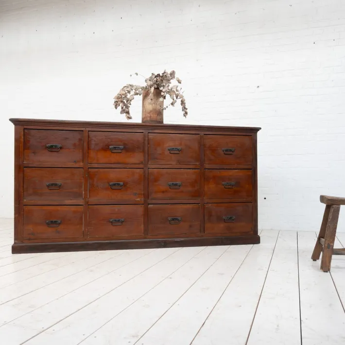 Pamono Craft Cabinet with Drawers, France, 1900s Clearance