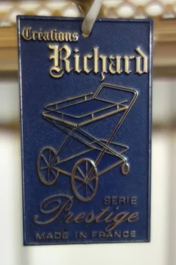 Pamono Creations Series Bar Trolley on Wheels by Richard Prestige, France, 1960s Best