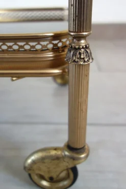 Pamono Creations Series Bar Trolley on Wheels by Richard Prestige, France, 1960s Best