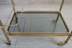 Pamono Creations Series Bar Trolley on Wheels by Richard Prestige, France, 1960s Best