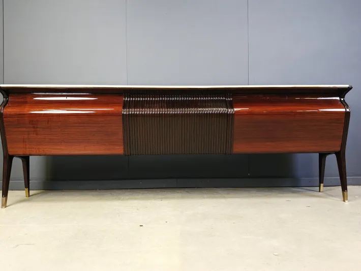 Pamono Credenza by Osvaldo Borsani for Atelier Borsani Varedo, 1950s Online