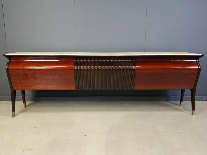 Pamono Credenza by Osvaldo Borsani for Atelier Borsani Varedo, 1950s Online