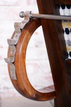 Pamono Czech Art Deco Adjustable Armchair attributed to J. Halabala, Up Závody, 1920s New