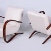 Pamono Czech Art Deco Armchairs attributed to J. Halabala for Up Závody, 1930s, Set of 2 Hot