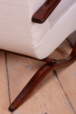 Pamono Czech Art Deco Armchairs attributed to J. Halabala for Up Závody, 1930s, Set of 2 Hot