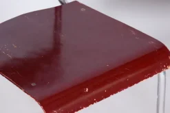 Pamono Czech Bauhaus Chrome Dining Table and Chairs attributed to Hynek Gottwald, 1930s, Set of 5