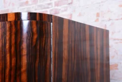 Pamono Czech Bauhaus Wardrobe in Maple and Macassar Ebony, 1920s Discount