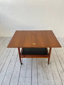 Pamono Danish Bar Cart by Grete Jalk, 1960s