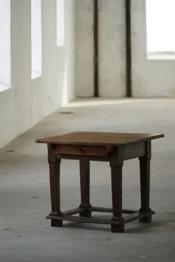 Pamono Danish Baroque Primitive Side Table in Pine, Early 19th Century Outlet